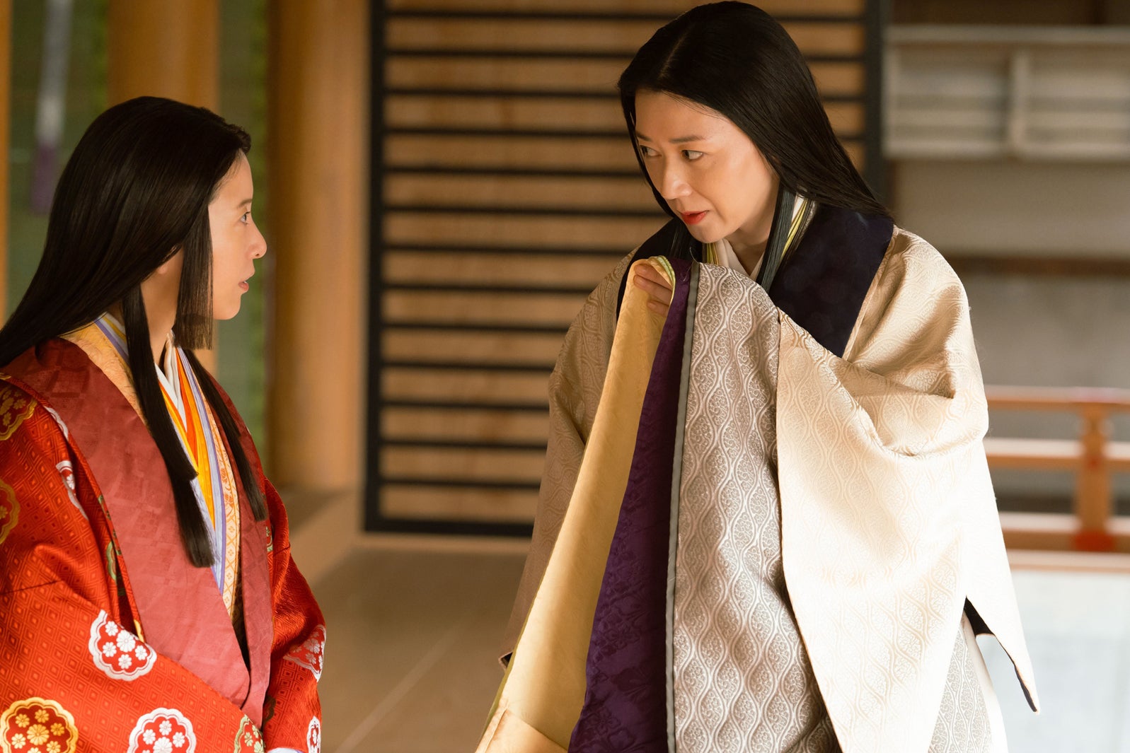 吉高由里子、凰稀かなめ「光る君へ」第33話（C）NHK