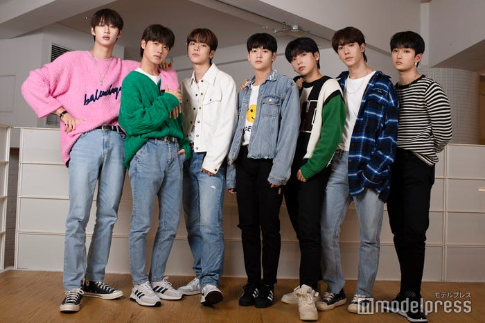 n.SSign(左から)パク・ヒョン、チャン・ヒウォン、イ・ハンジュン、チョン・ソンユン、ユン・ドハ、カズタ、ヤン・ジュニョク(C)モデルプレス