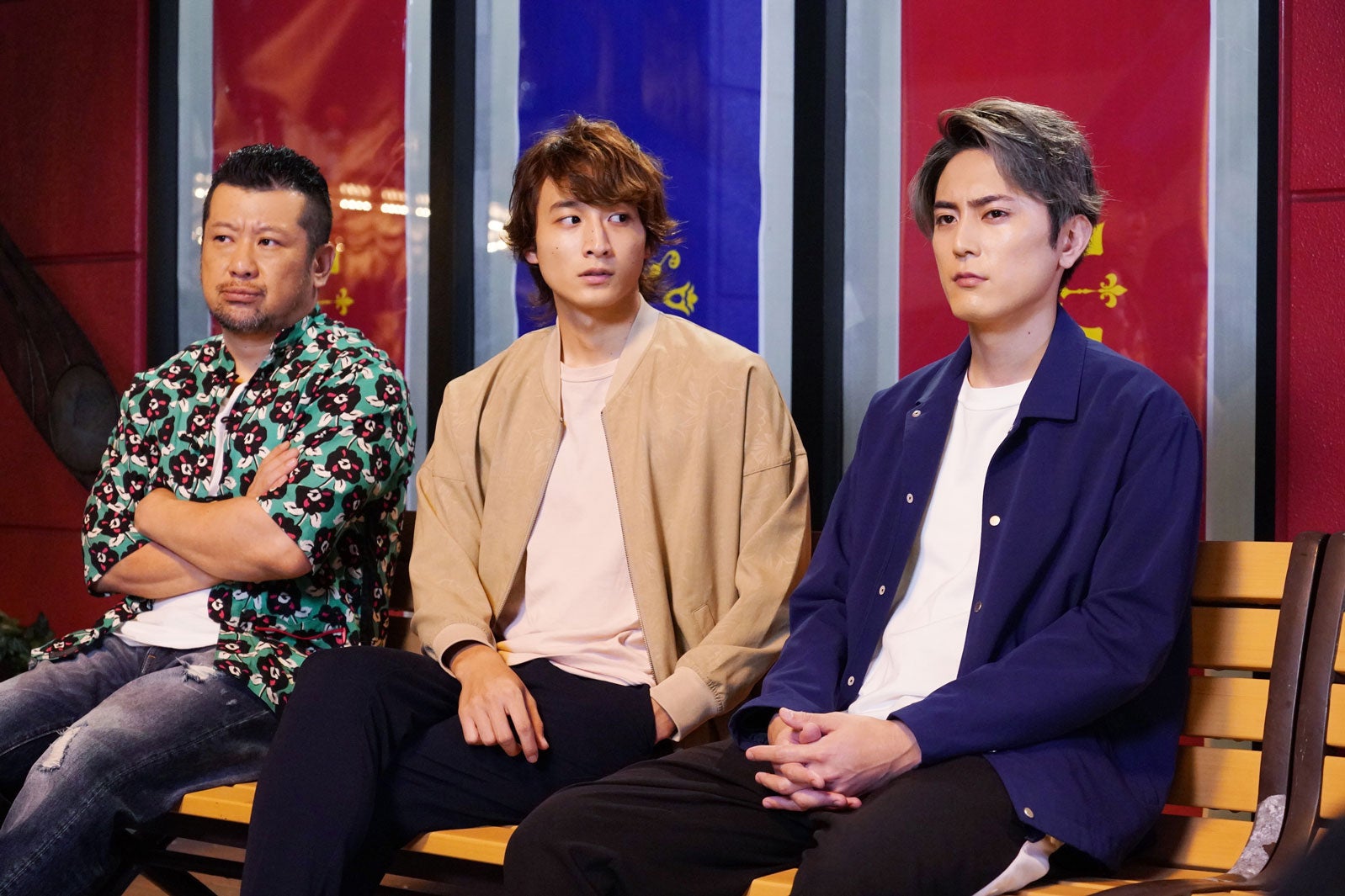 ケンドーコバヤシ・小関裕太・間宮祥太朗／「ゼロ 一獲千金ゲーム」最終話より（C）日本テレビ