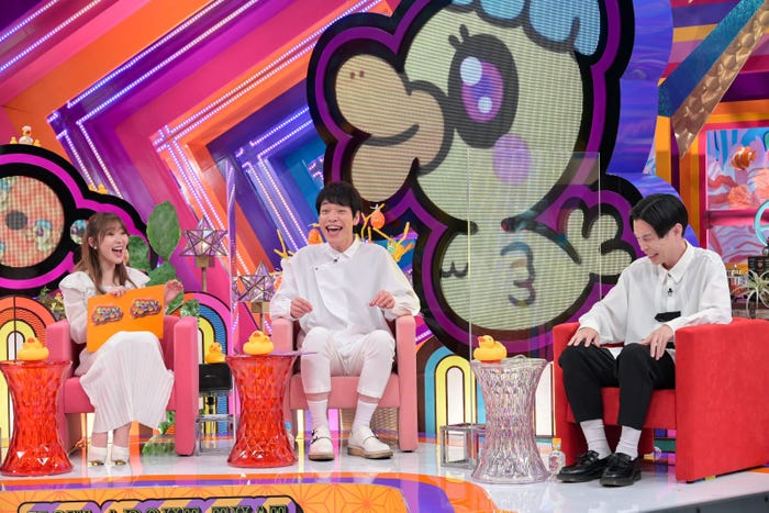 (左から)指原莉乃、川島明、岩井勇気 (C)MBS