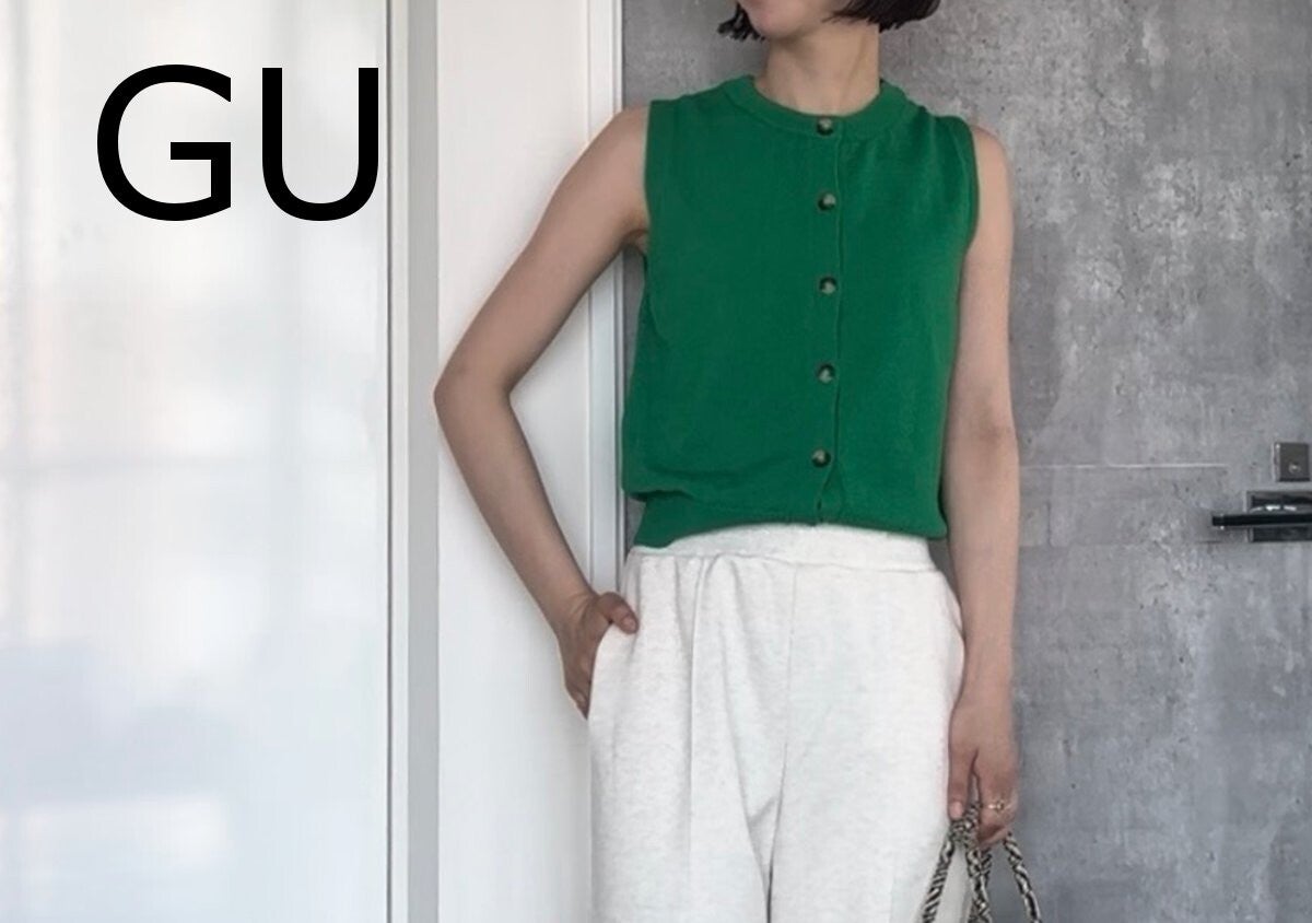 GUの「サマーニット」今すぐ買っとかないと後悔するレベル！大人が本気で使えるのはこの5着！