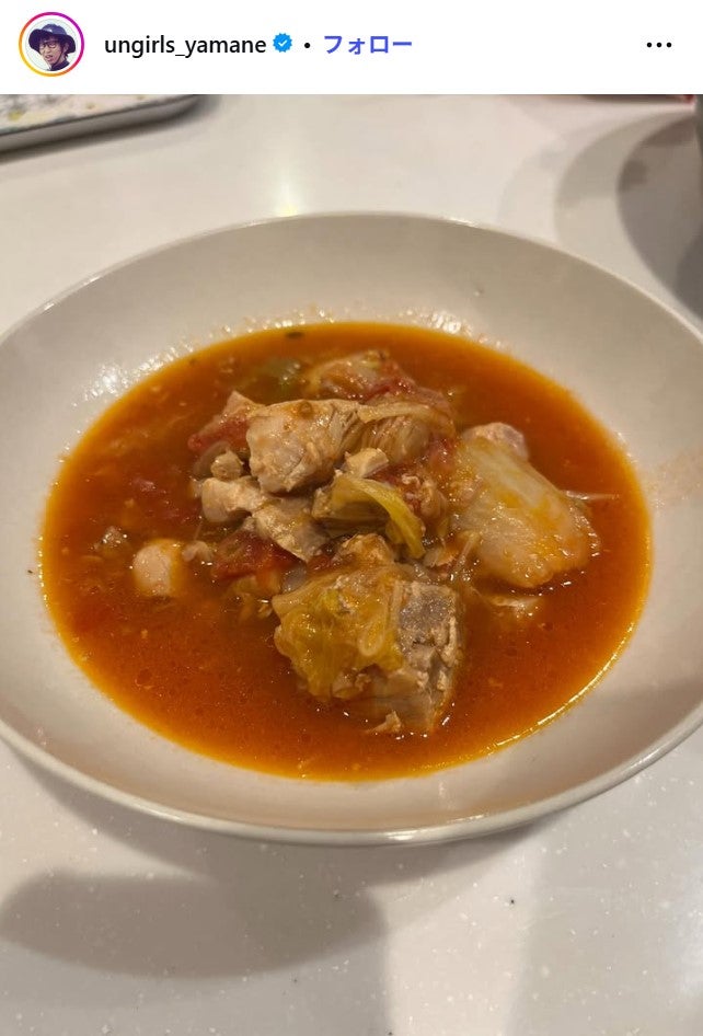 山根良顕Instagramより