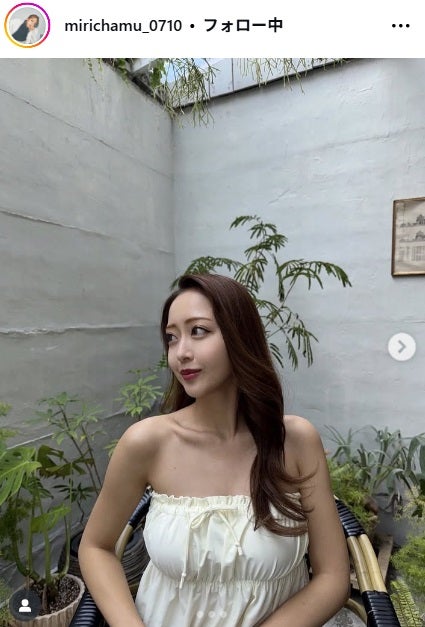 みりちゃむInstagramより