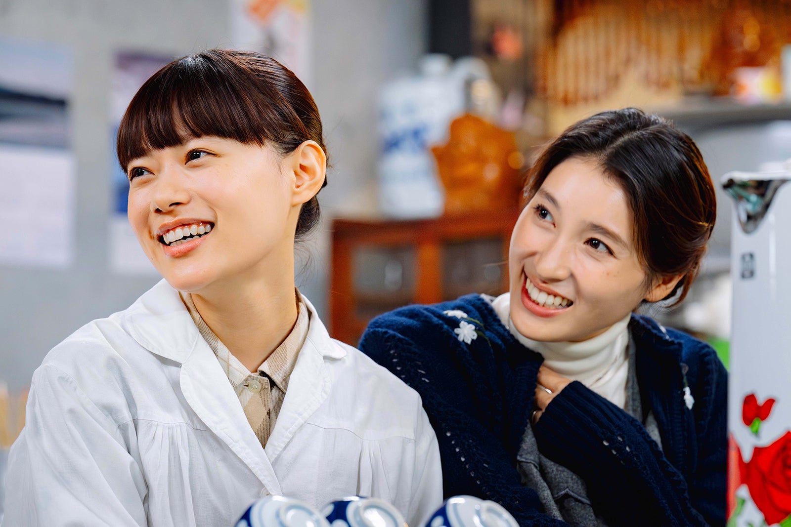 杉咲花、土屋太鳳「海に眠るダイヤモンド」最終話（C）TBSスパークル／TBS