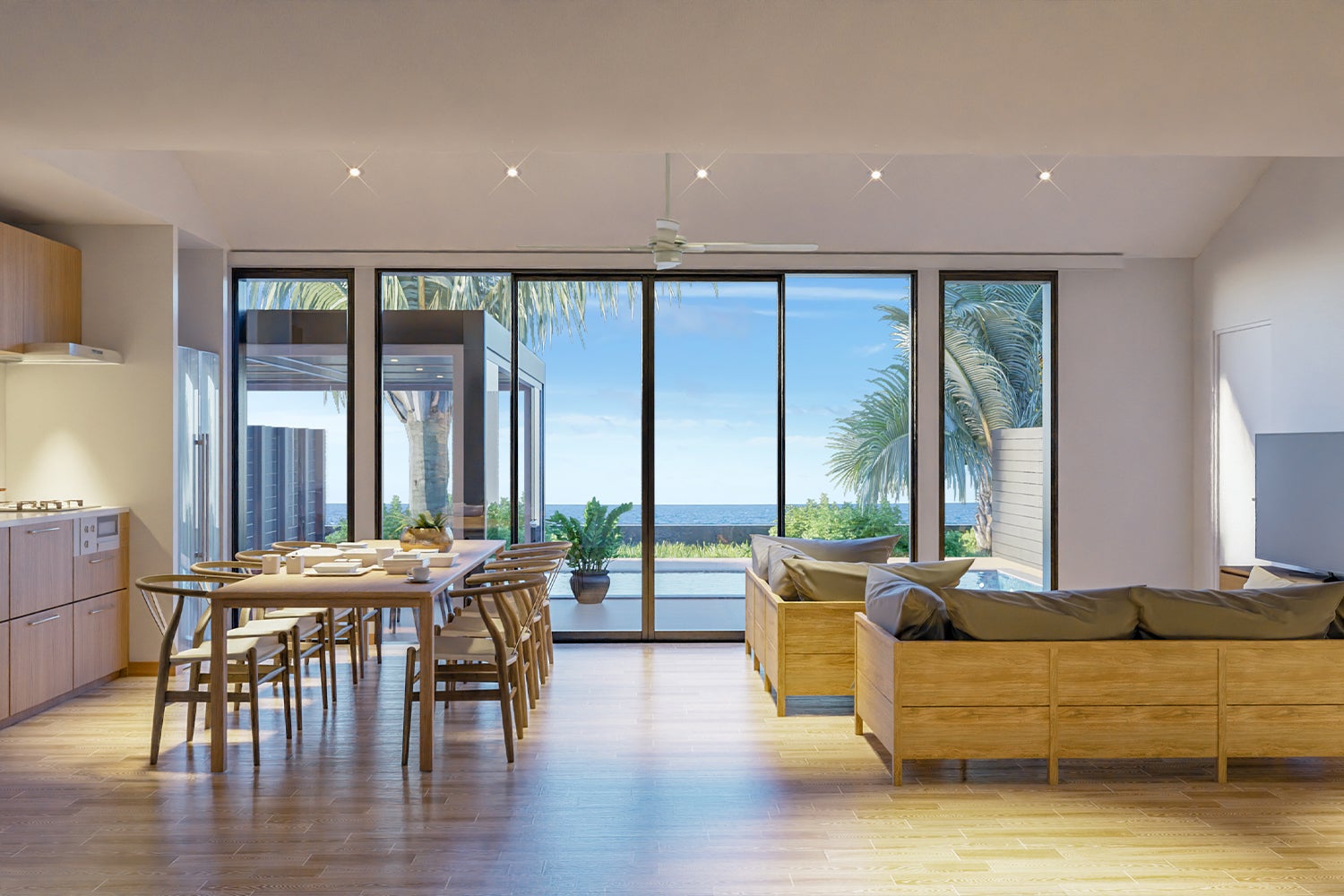 プライベートオーシャンヴィラ -ヴィラ 藍水-／画像提供：ブッキングリゾート