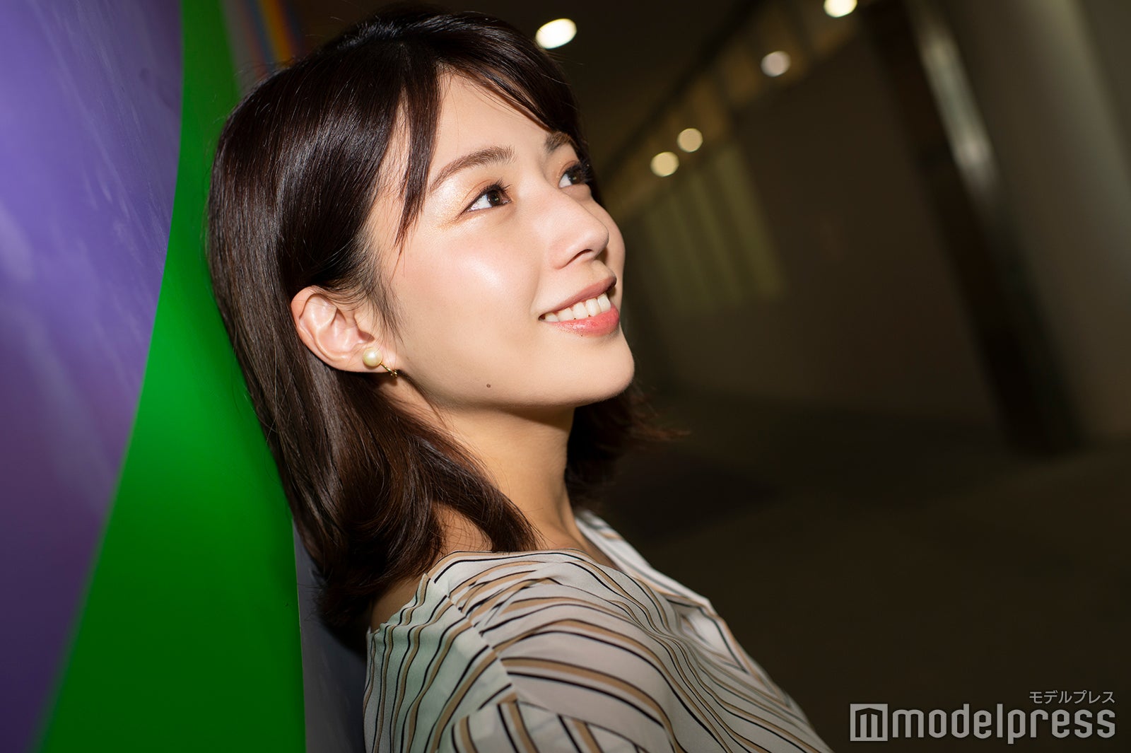 田中萌アナウンサー／「ABEMA NEWS×モデルプレス」アナウンサー連載Vol.4（C）モデルプレス