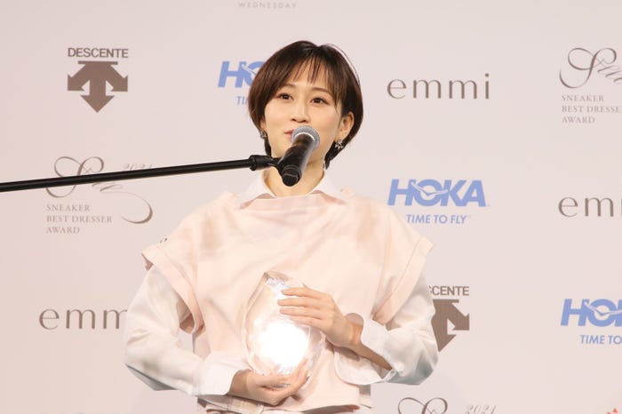 前田敦子/「スニーカーベストドレッサー賞 2021」より