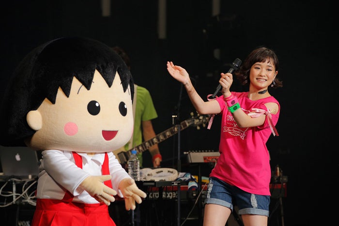 大原櫻子 全国約14 000人を動員した2nd Tourが終了 ツアーファイナルは ちびまる子ちゃんと おどるポンポコリン で夢の共演 モデルプレス