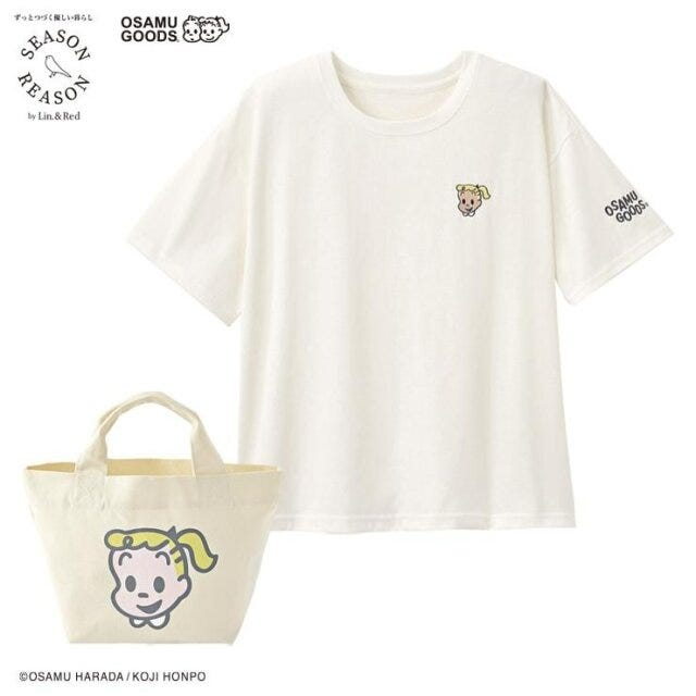 しまむら トートバッグ付Tシャツ しまむらのトートバッグ付Tシャツ