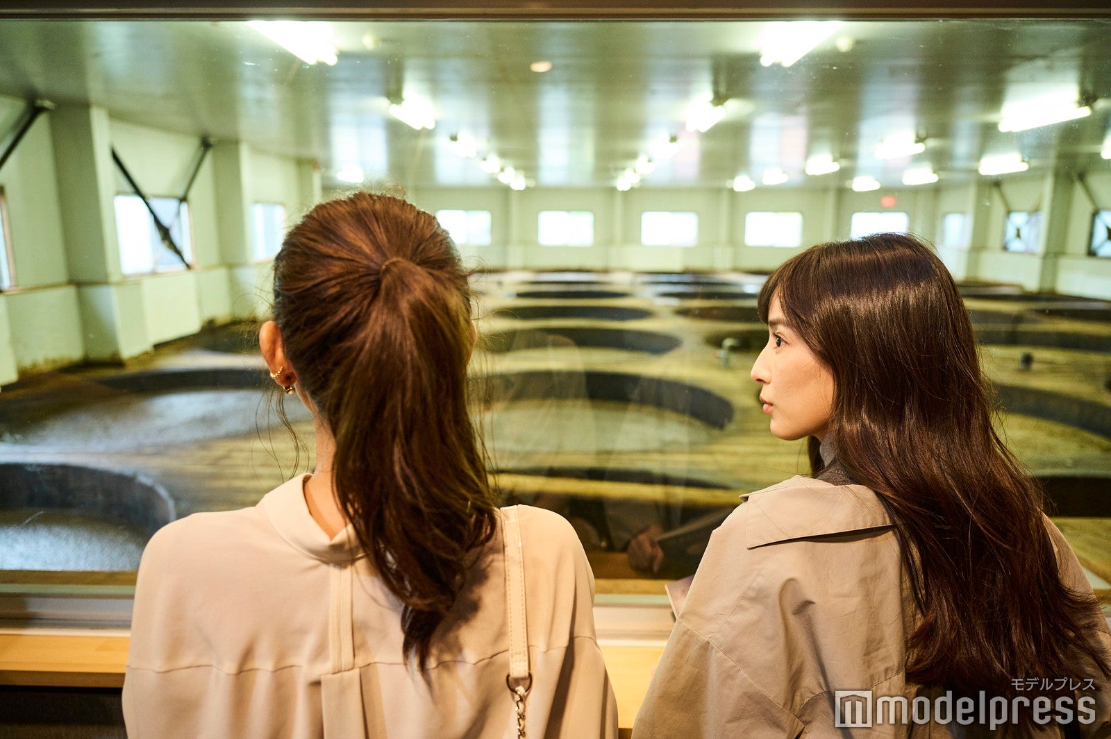 蔵の見学で醤油ができるまでを学ぶ（C）モデルプレス