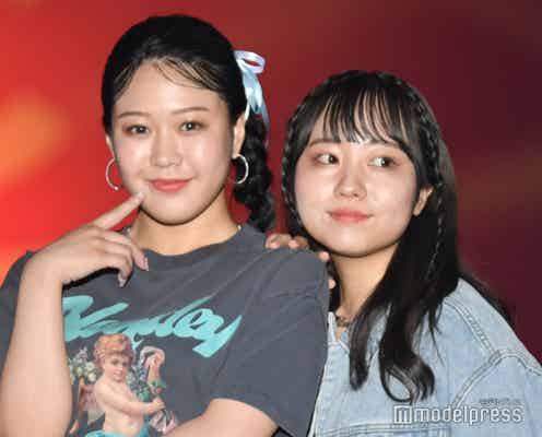 むくえな、カジュアルコーデで仲良しランウェイ えなぴはデコ出し姿披露<TGC teen ICHINOSEKI 2023>