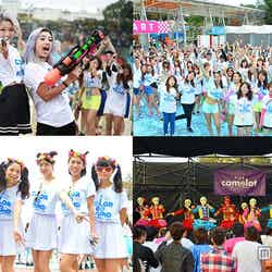 植野有砂、なつぅみ、仮面女子も参戦 “COLOR GO ROUND”で全身カラフルに【モデルプレス】