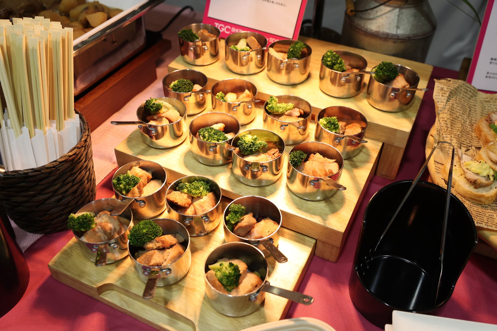 「TGCしずおか2025」ケータリング（C）SDGs推進 TGC しずおか 2025 by TOKYO GIRLS COLLECTION