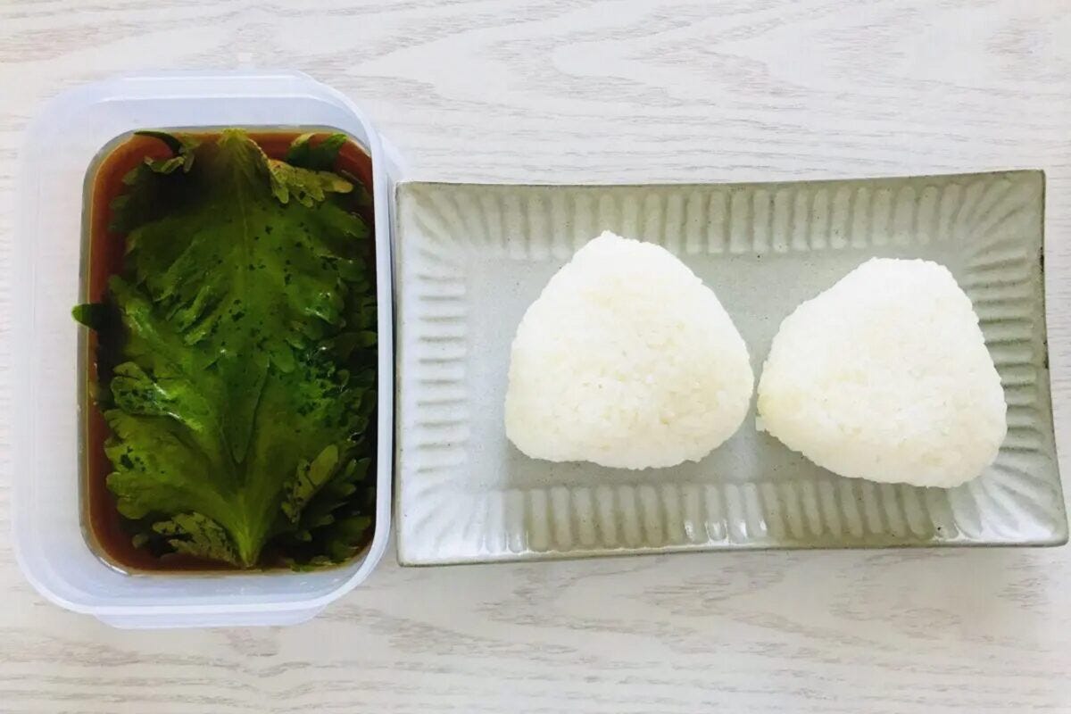 大葉の保存術
