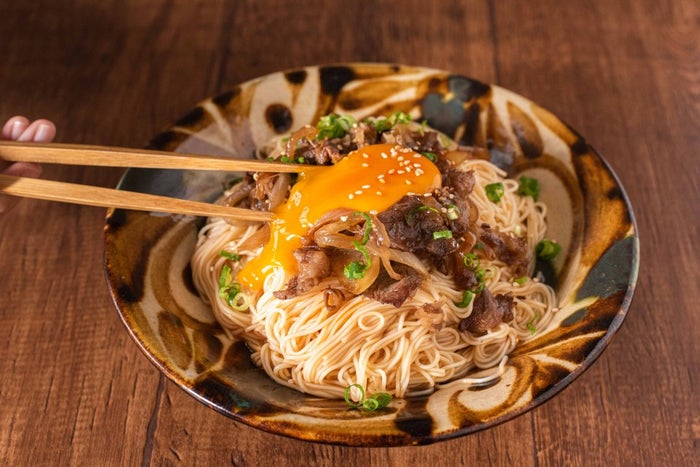あつひやがおいしい 韓国風すき焼きそうめん らくうま料理家の簡単ごはん モデルプレス あつひやがおいしい 韓国風すき焼きそうめん らくうま料理家の簡単ごはん モデルプレス