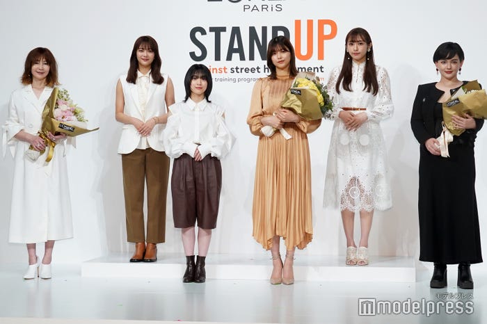 YOU、森田ひかる、田村保乃、渡邉理佐、渡辺梨加、みたらし加奈氏(C)モデルプレス