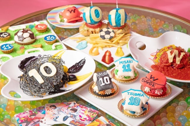 「キャプテン翼」×「KAWAII MONSTER CAFE」スペシャルコラボメニュー／画像提供：DDホールディングス