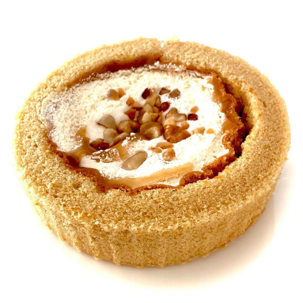 メープルナッツのロールケーキ