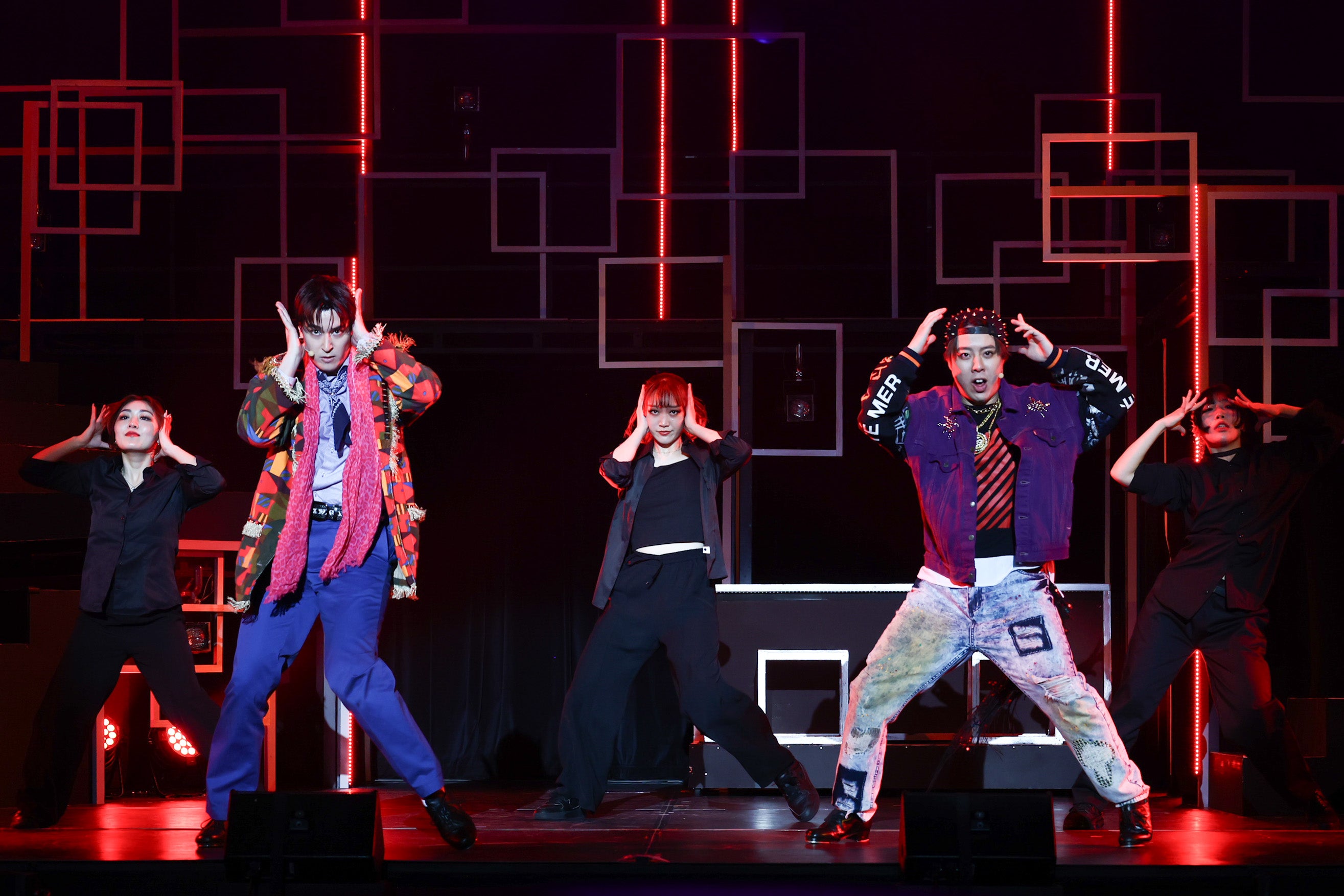 バーンズ勇気、帯金遼太「ダッドシューズ2025」公開ゲネプロより