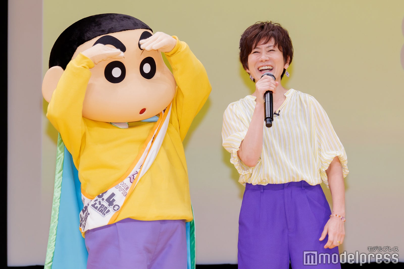 野原しんのすけ、小林由美子（C）モデルプレス