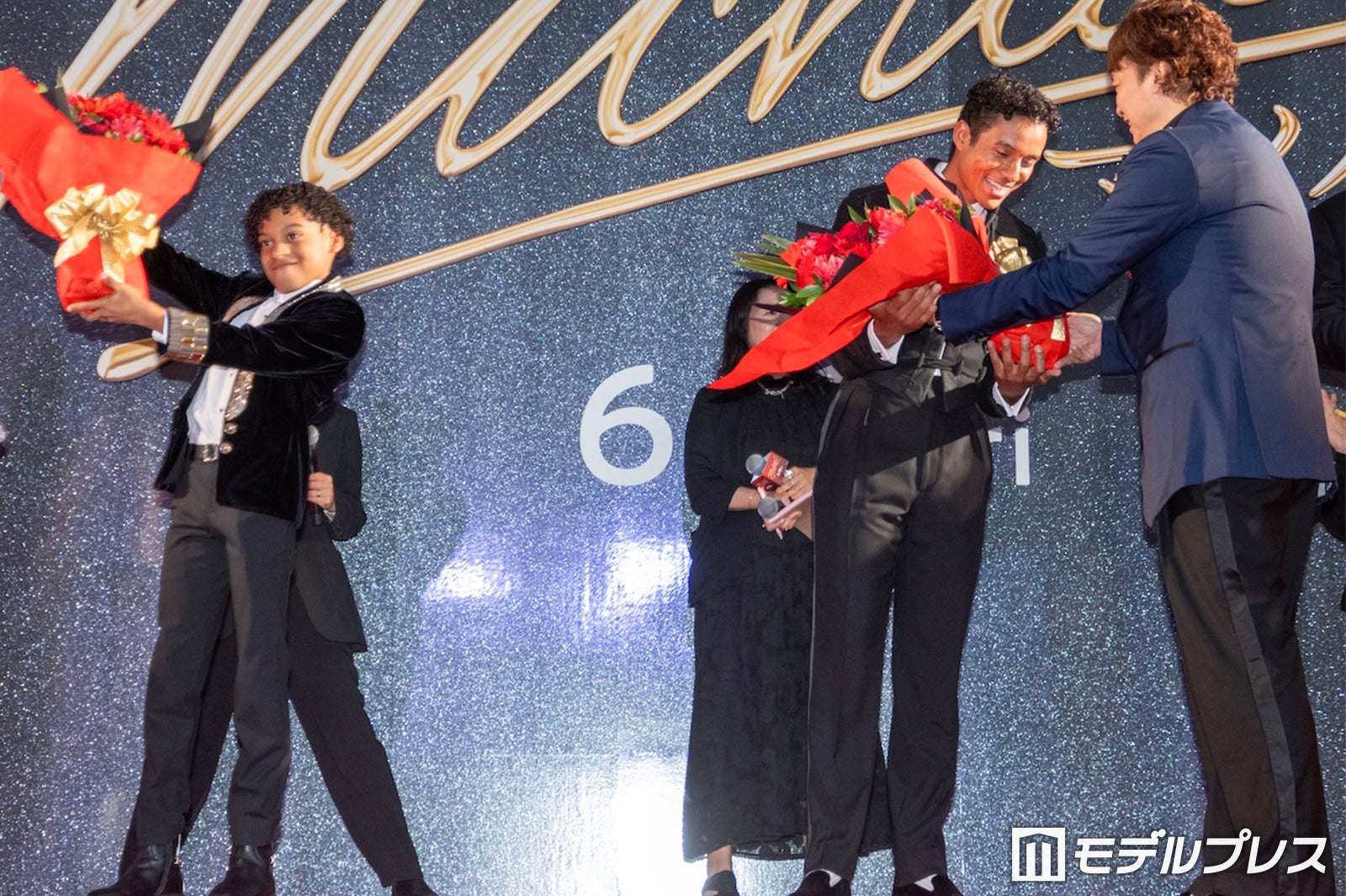 ジュリアーノ・ヴァルディ、ジャファー・ジャクソン、香取慎吾（C）モデルプレス