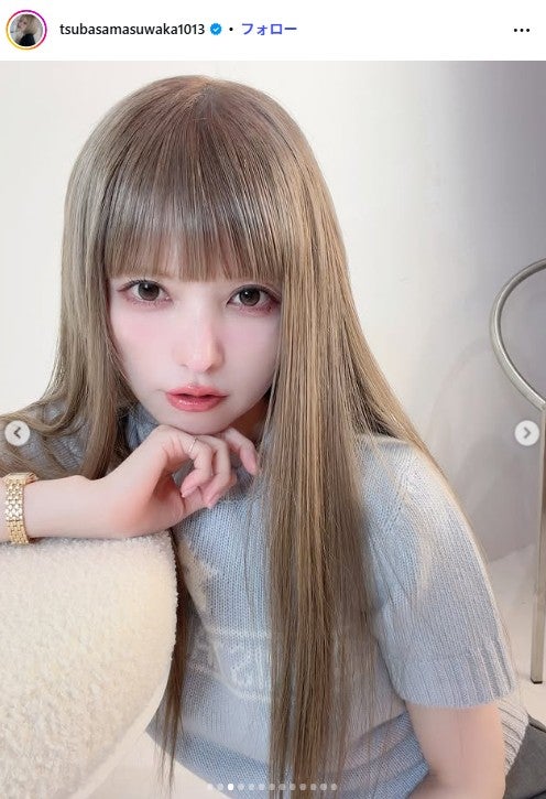 益若つばさInstagramより
