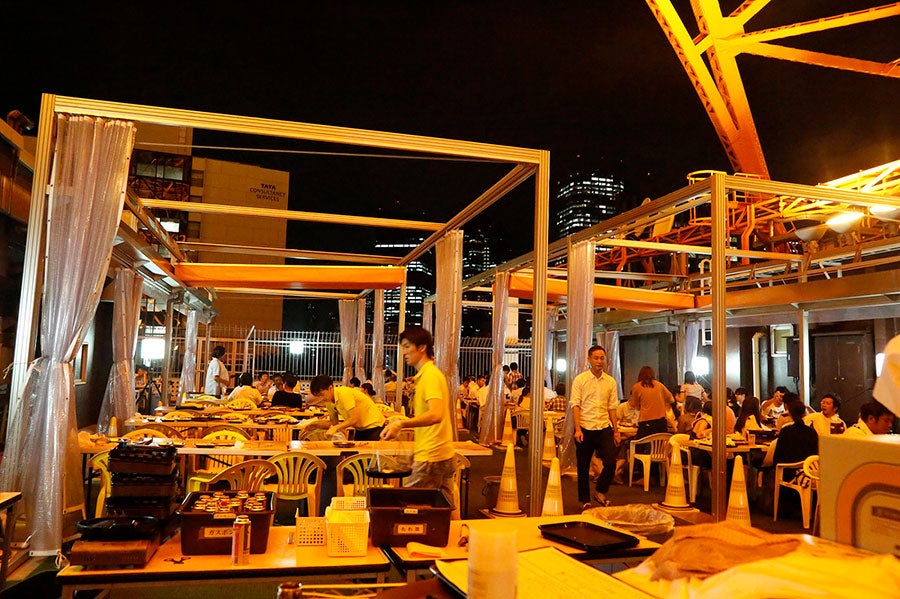TOKYO TOWER HIGHBALL GARDEN ROOFTOP ジンギスカン