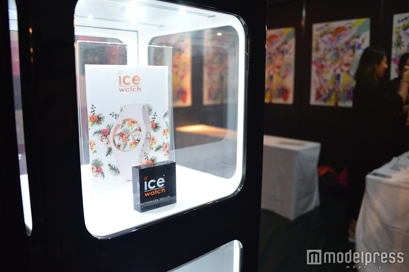 「ICE-WATCH」のブースの模様(C)モデルプレス