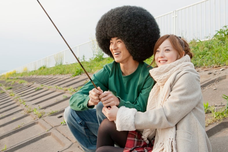 松田翔太、佐々木希　(C) 2012 のりつけ雅春・小学館／「アフロ田中」製作委員会　