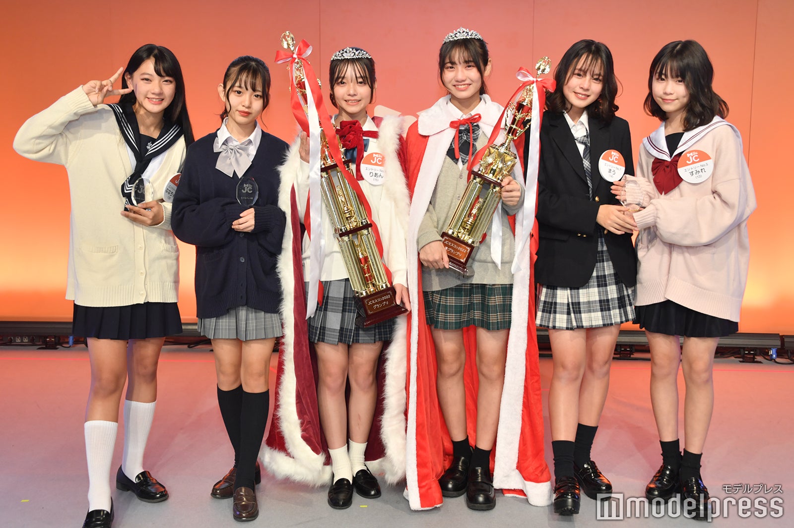 「JCミスコン2022」受賞者（C）モデルプレス