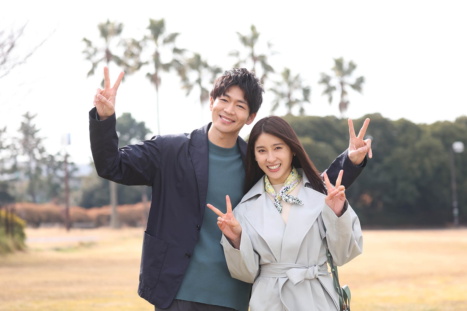 土屋太鳳＆松下洸平「やんごとなき一族」クランクイン 信頼感伝わる穏やかな雰囲気