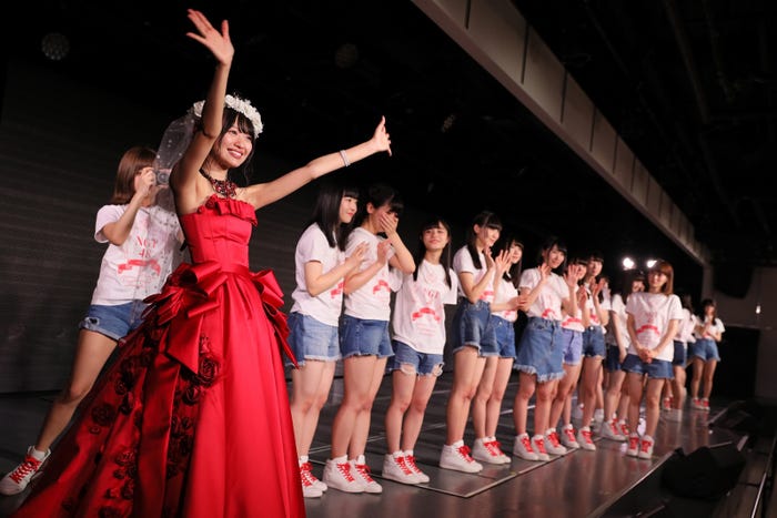 「北原里英 卒業公演~最後まで、みんなのために~」(C)AKS