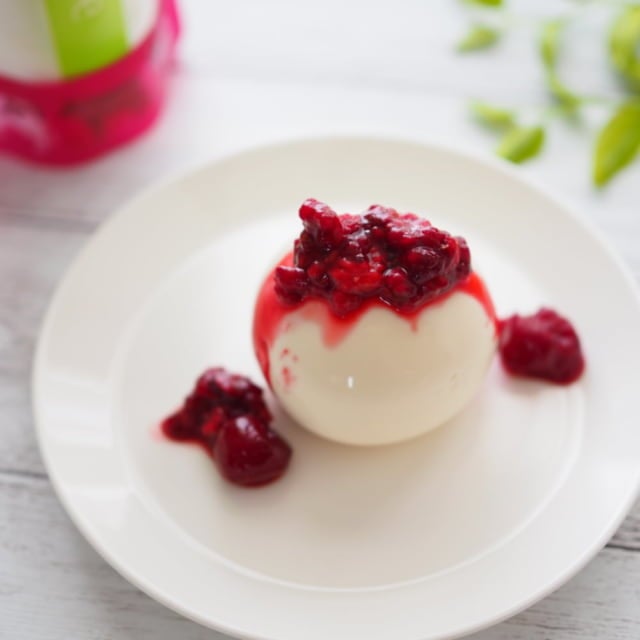 コストコ牧歌の白いプリンアレンジ