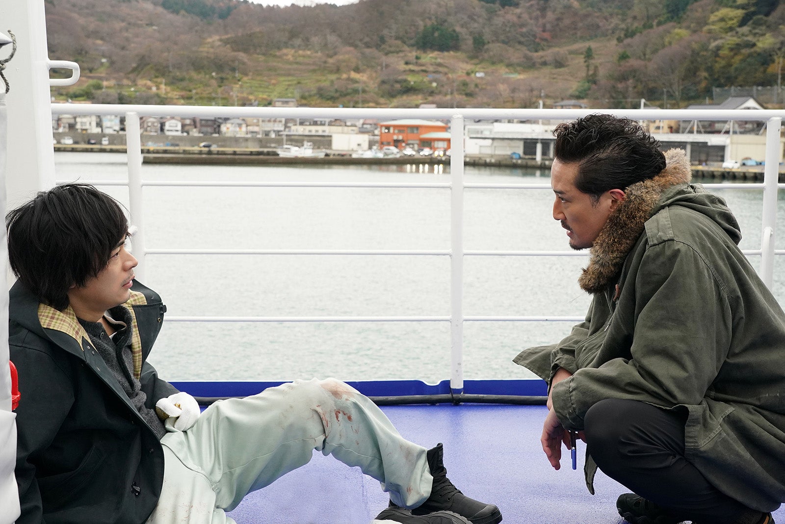 成田凌、松岡昌宏 （C）日本テレビ