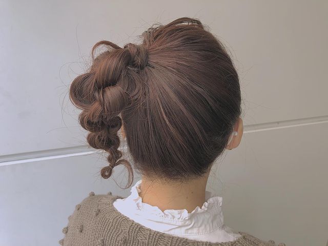 簡単に出来る 伸ばしかけの髪のまとめ方 人気のヘアアレンジで可愛く モデルプレス