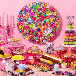 「OWNER OF A COLORFUL HEART」ピーチスイーツビュッフェ/画像提供:コンラッド大阪