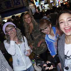 今井華、郡司英里沙、越川真美、板倉あや、大橋リナ