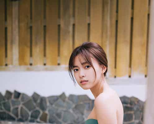 「キラメイジャー」新條由芽、色気漂うビキニ姿 温泉気分に浸れるグラビア