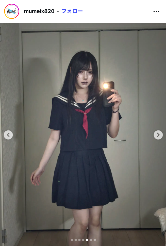 Mumeixxx公式Instagramより