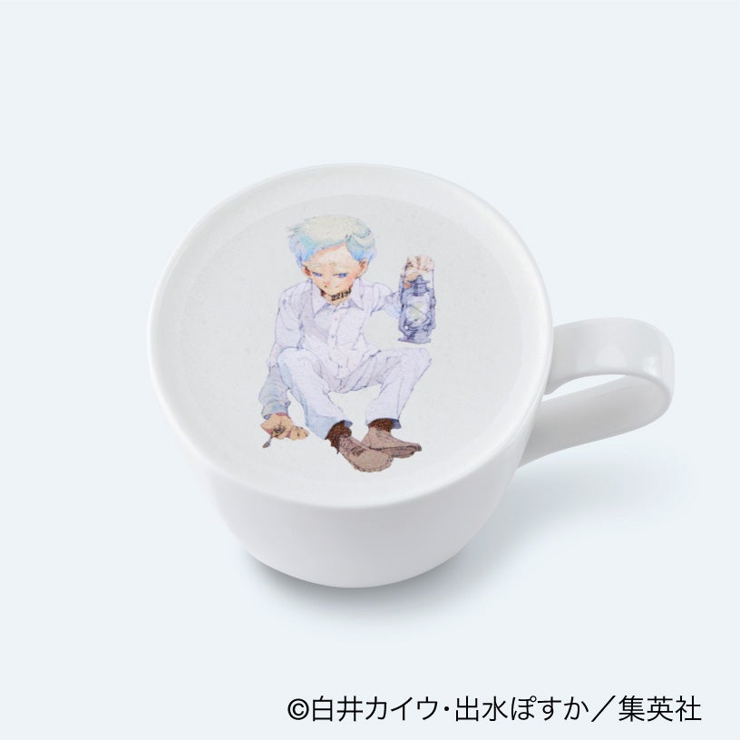 ノーマンのカフェラテ850円（C）白井カイウ・出水ぽすか／集英社