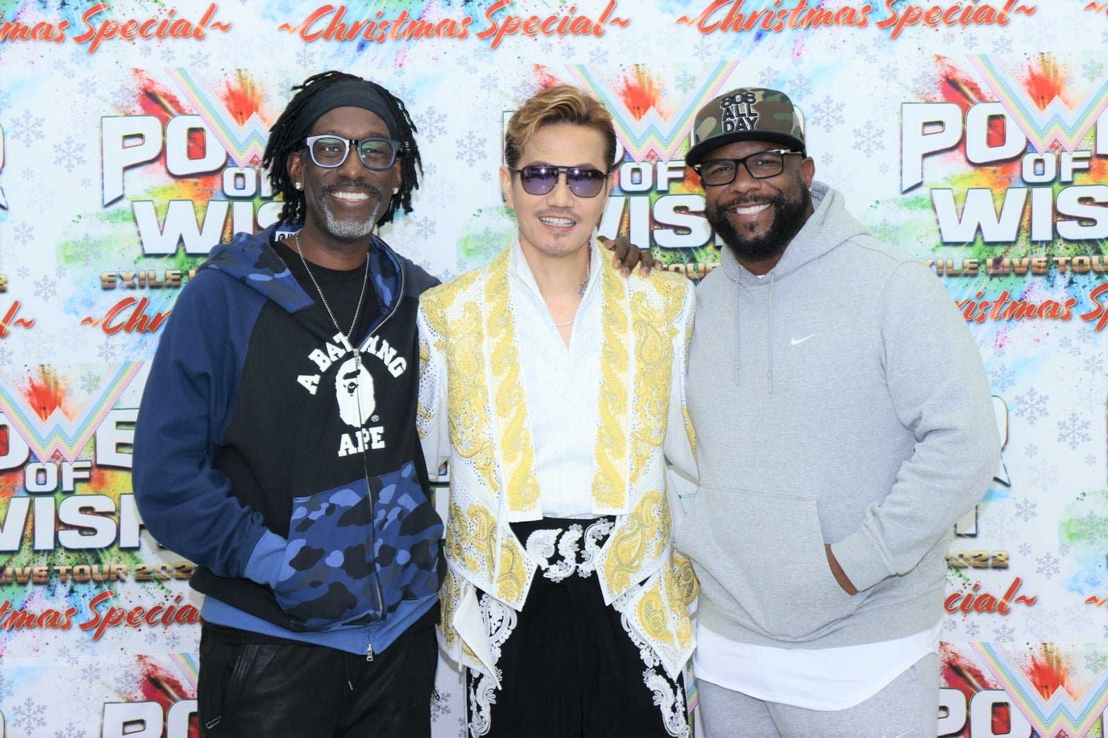 ショーン・ストックマン、ATSUSHI、ウォンヤ・モリス（提供写真）