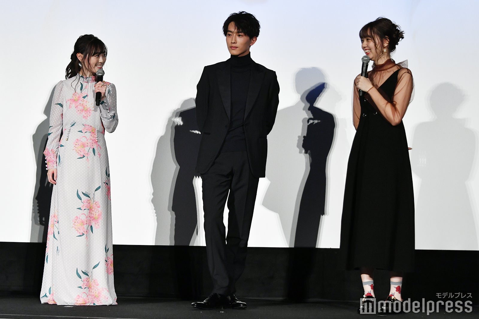 福原遥、杉野遥亮、江野沢愛美 （C）モデルプレス