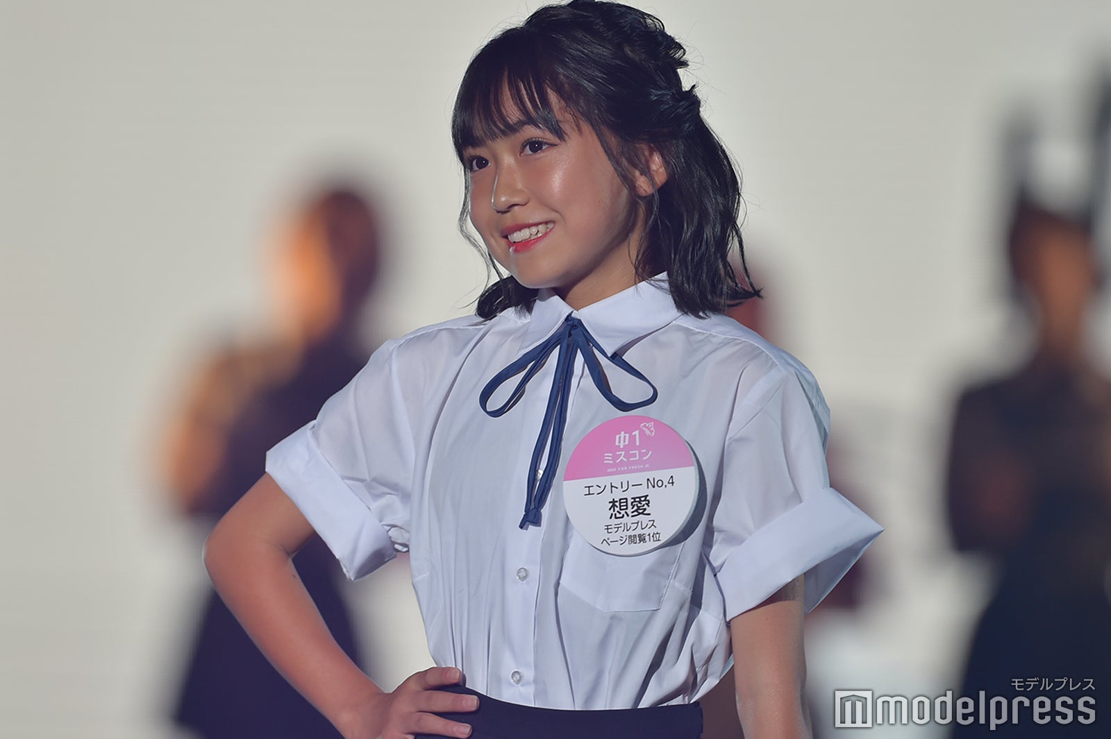 「中一ミスコン2023」ステージの様子（C）モデルプレス