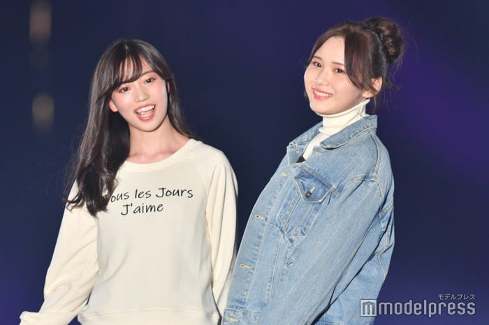 栗山梨奈、荒巻美咲(C)モデルプレス