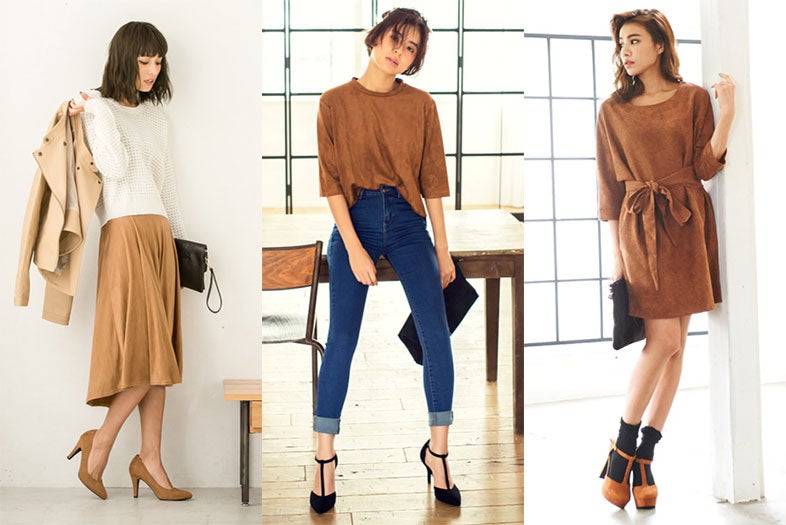 着るだけで今っぽい！この秋買うべき「スエード」アイテム3つ