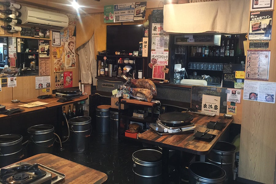 イベリコ豚おんどる焼 裏渋屋 店内