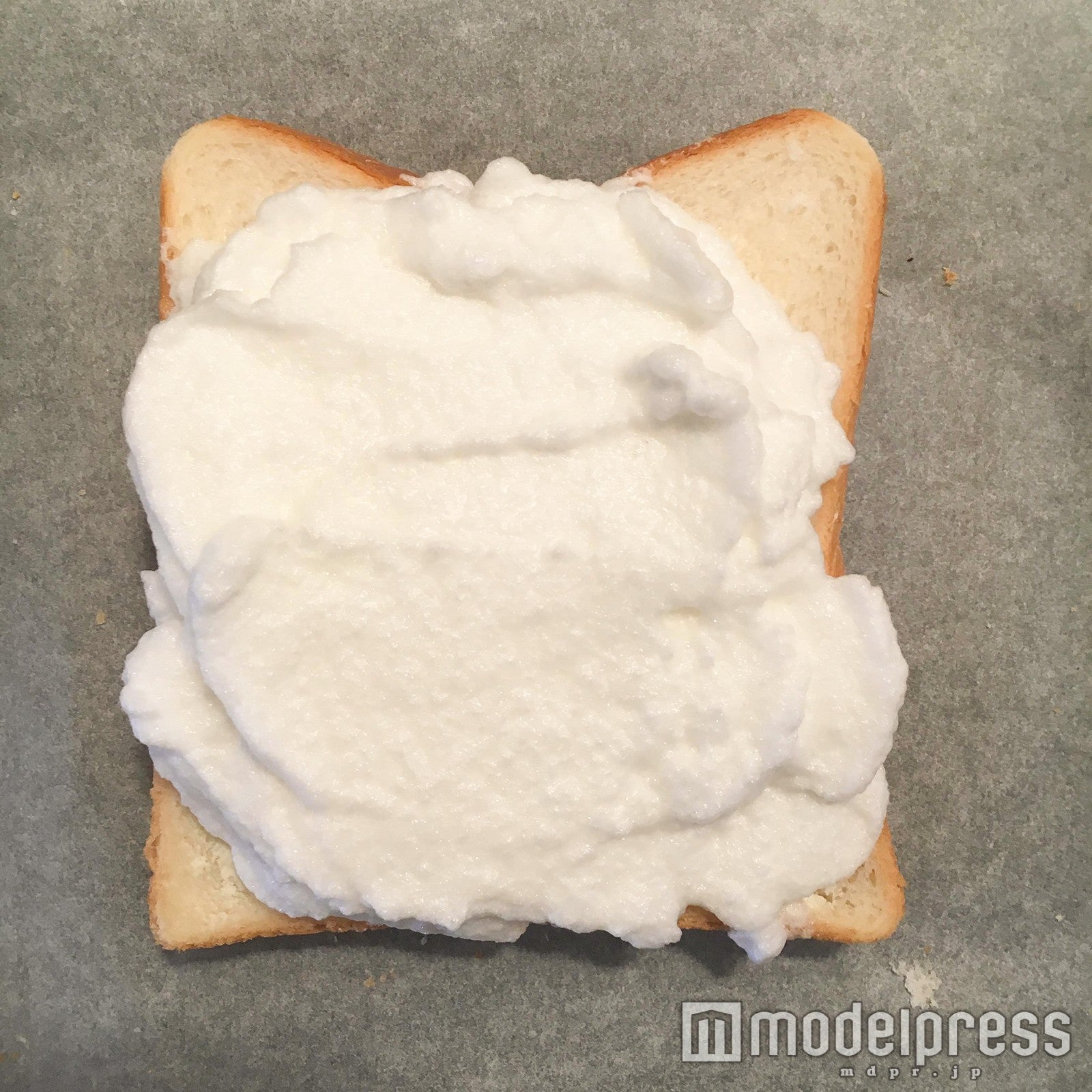 メレンゲをオン！／画像提供：柏原歩