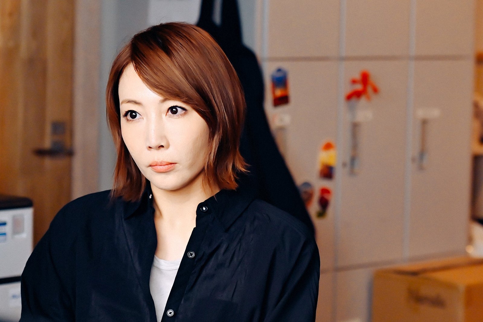 柚希礼音／「持続可能な恋ですか？～父と娘の結婚行進曲～」第5話より（C）TBS