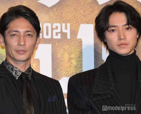 山崎賢人、鶴見中尉役・玉木宏に怯える “串”がトラウマに?「見ると思い出す」<ゴールデンカムイ>