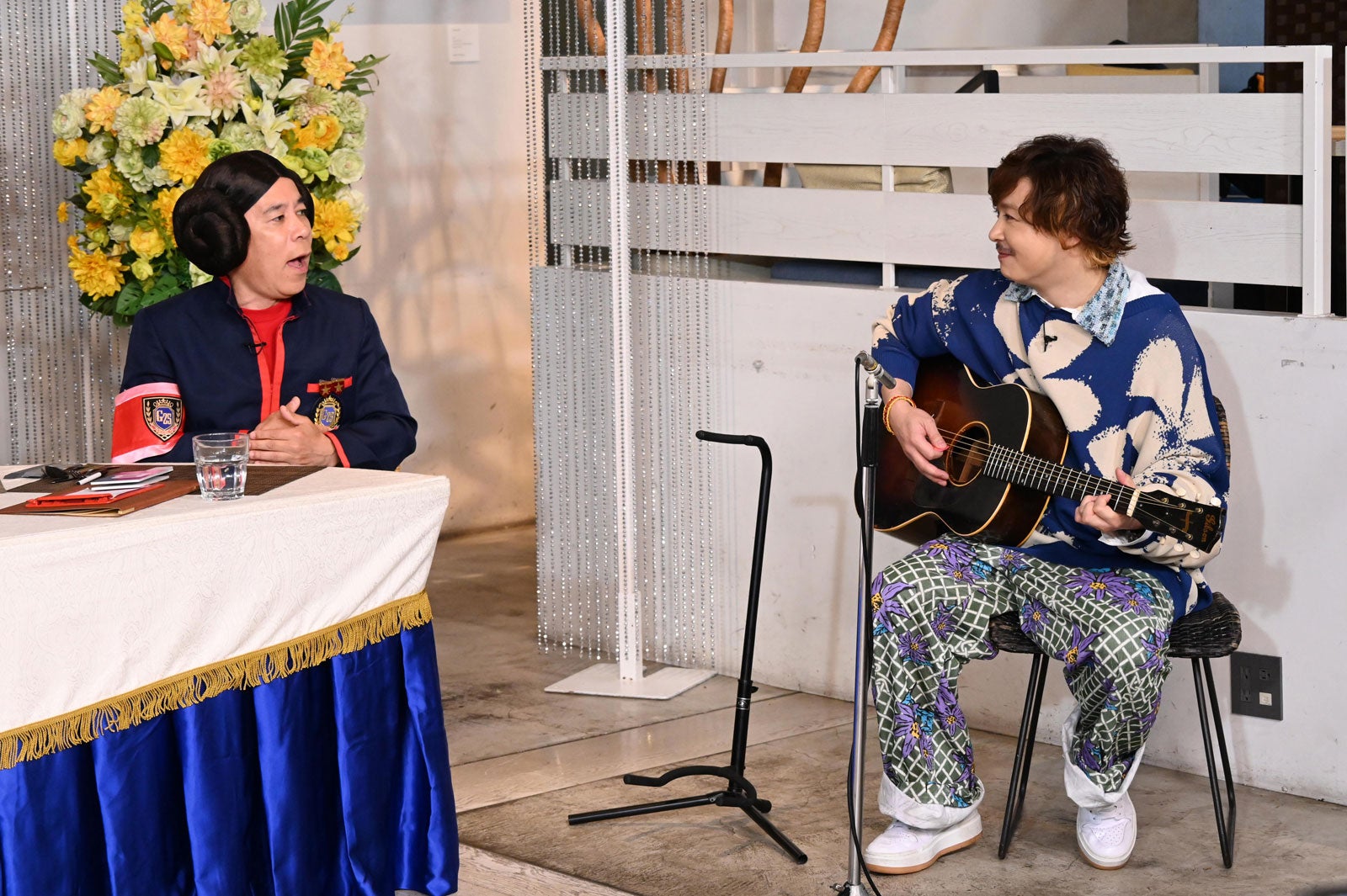 岡村隆史、堂本剛（C）日本テレビ